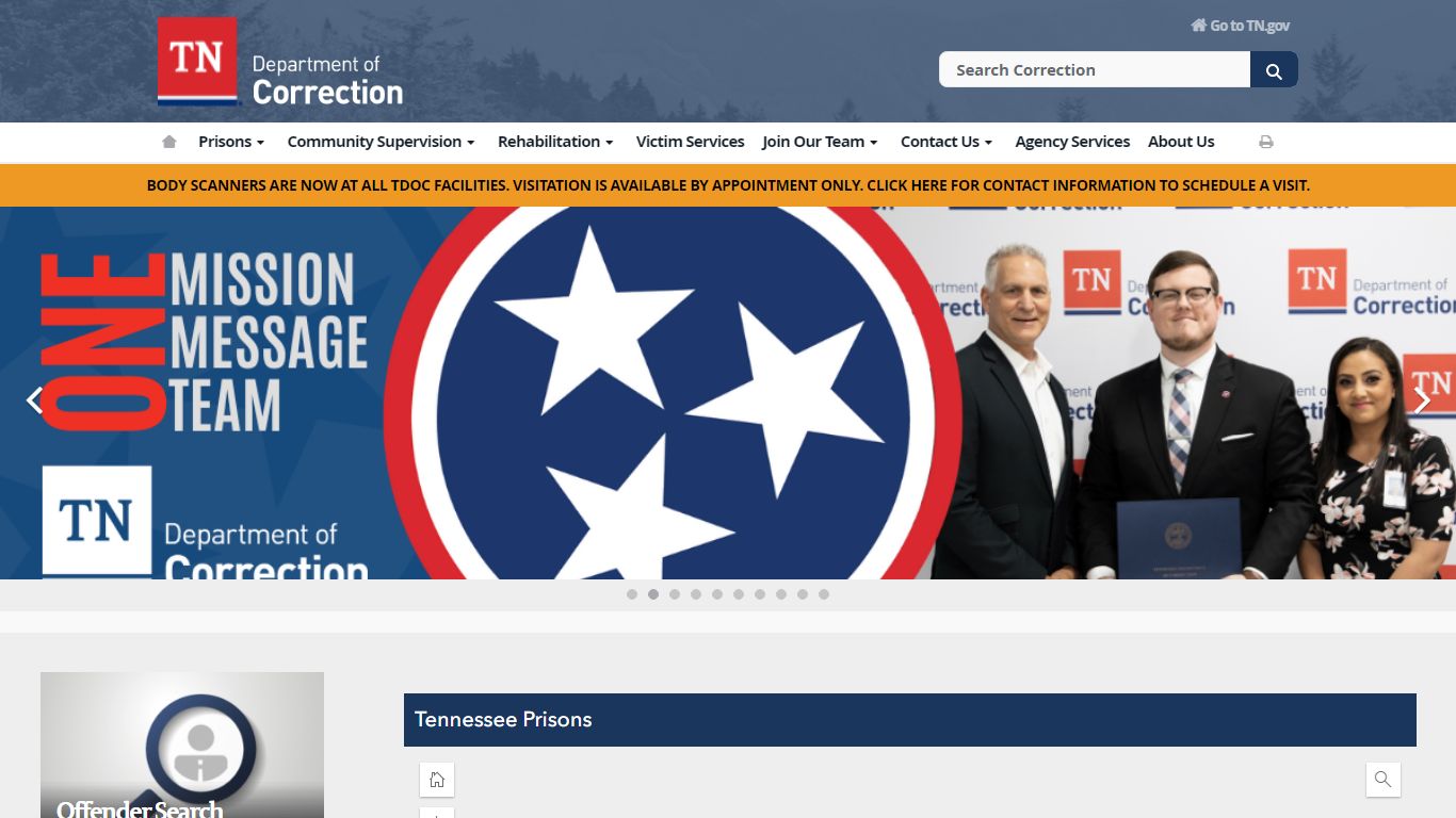 Department of Correction - TN.gov